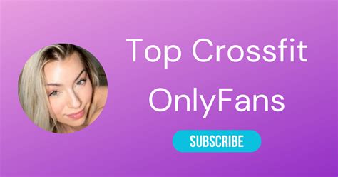 nsfw crossfit|Top 7 CrossFit OnlyFans Models to Follow 2024